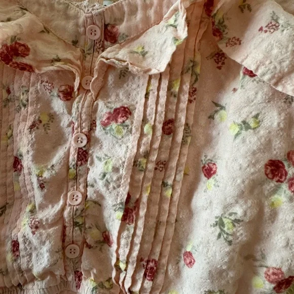 And Now This Floral Tank Top, Size Medium - Picture 9 of 10